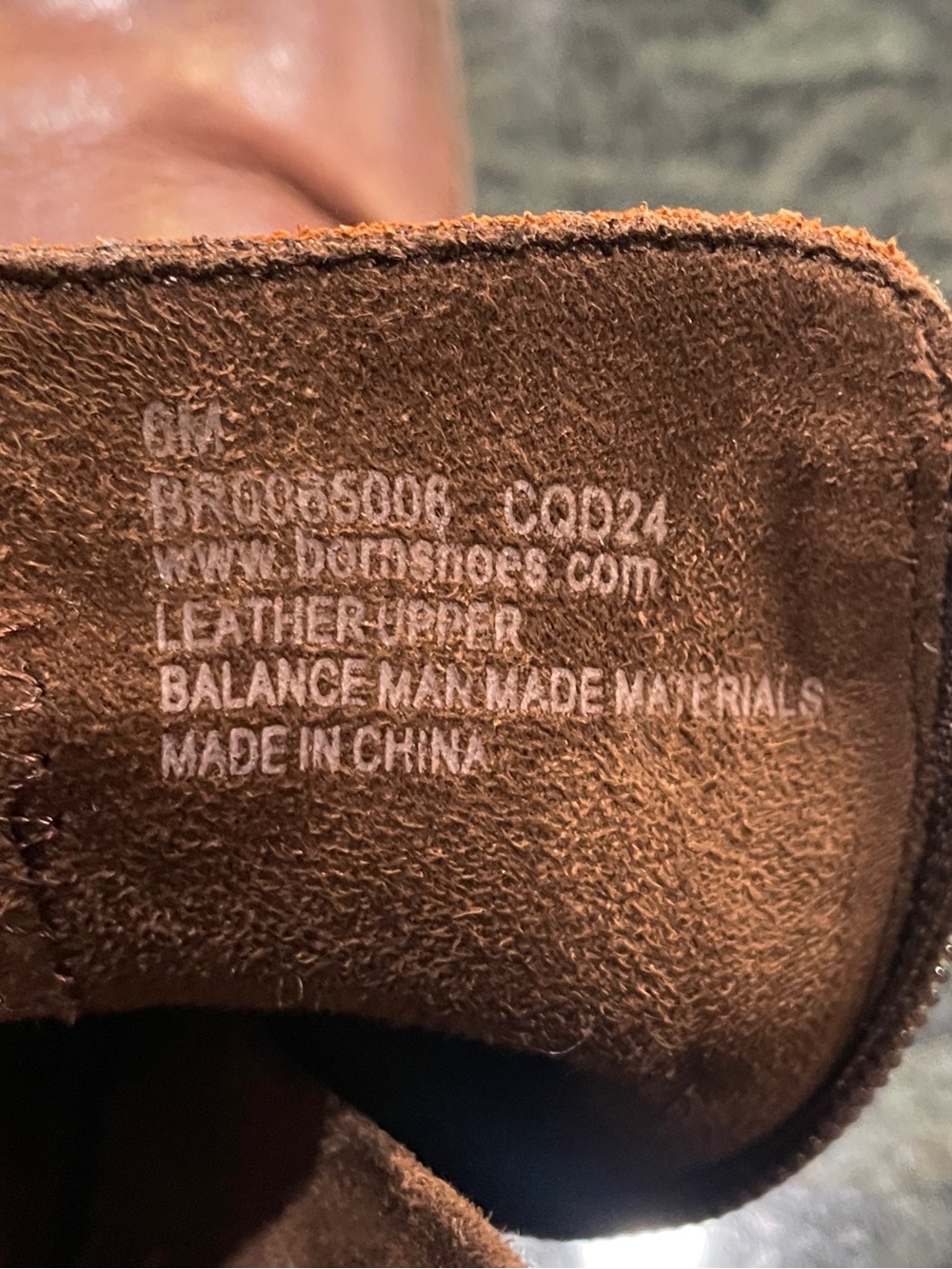 NWT Born Leather Side Zip Chelsea Boots size 6 - Picture 6 of 8